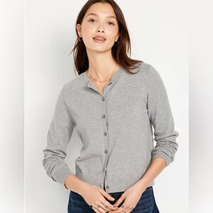 SoSoft Lite Crop Gray Cardigan